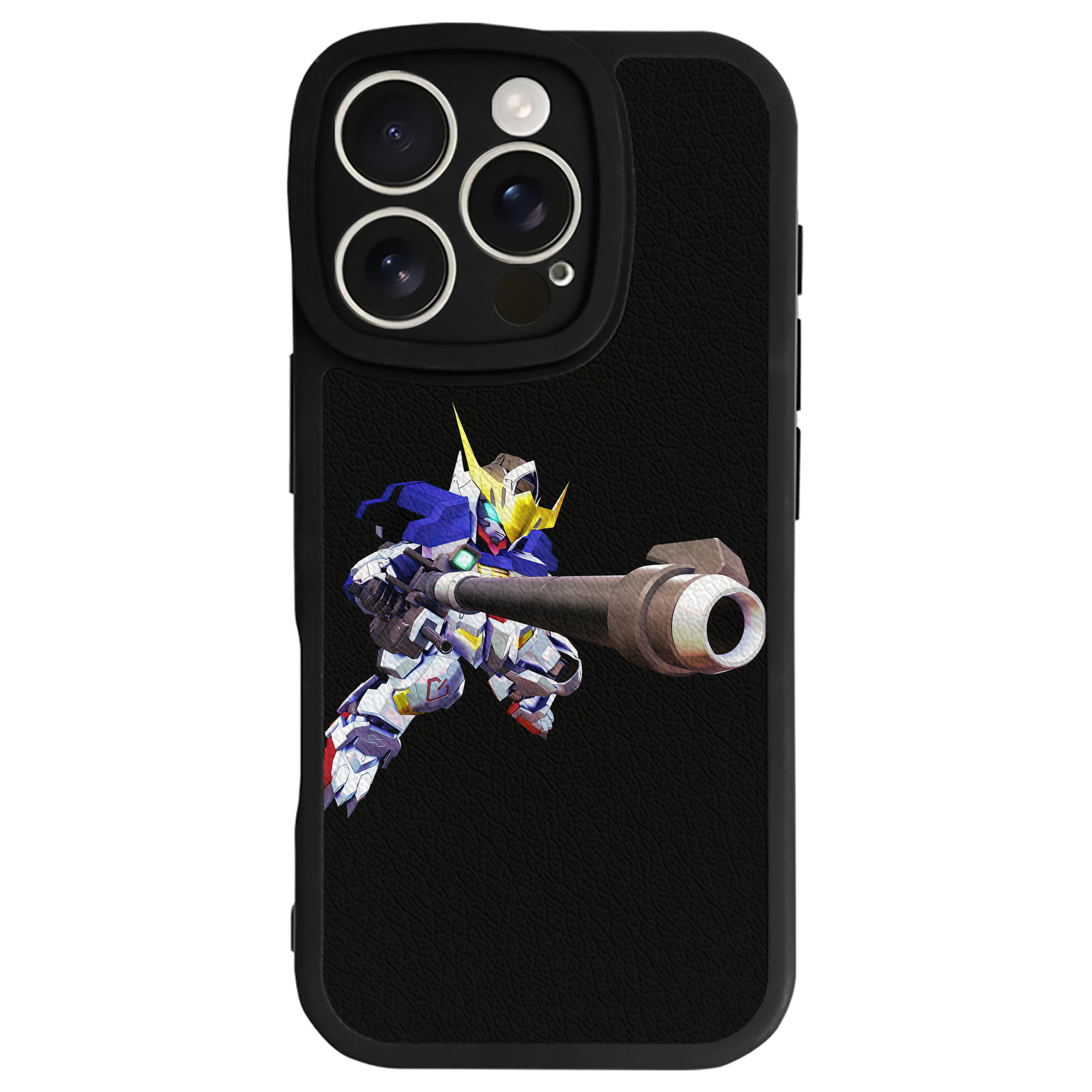 （画像用） 機動戦士ガンダム Mobile Suit Gundam 【iPhone 16シリーズ対応】シリコンスマホケース（レザー調） 材質：シリコン